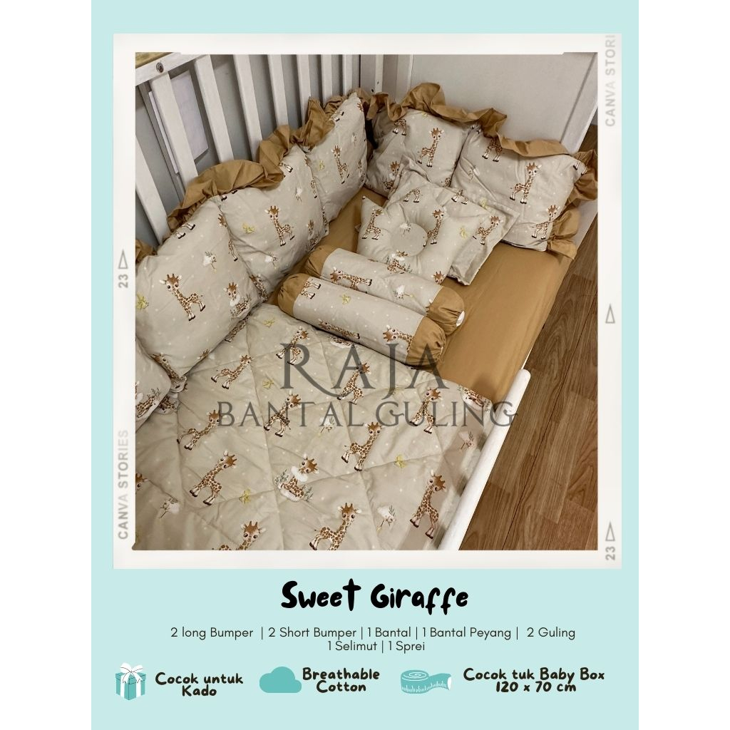 Jual [BUNDLING GRATIS ONGKIR KOMPLIT] BUMPER SET BAYI BEDDING - Main Image