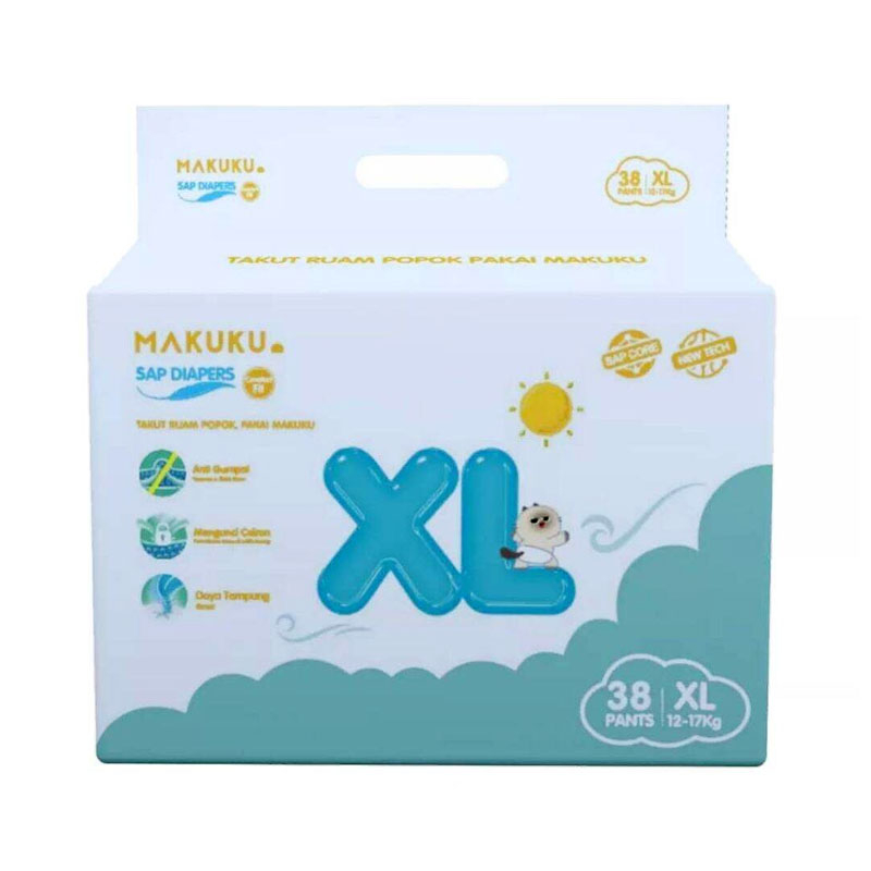 Jual mommynme makuku sap diapers comfort fit pants m42 l40 xl38 ...