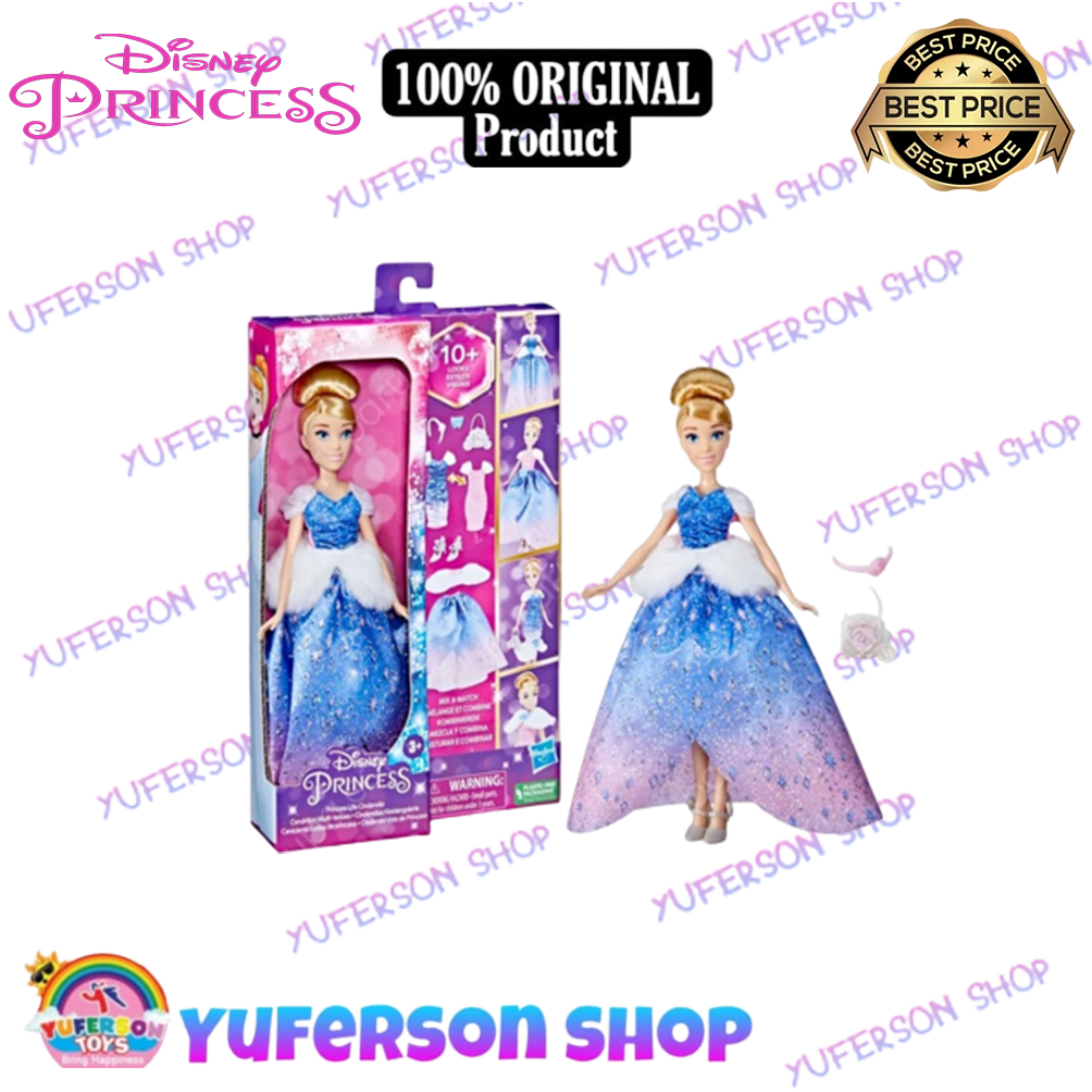 Jual Disney Princess Life Cinderella Mix and Match Fashion Doll ...