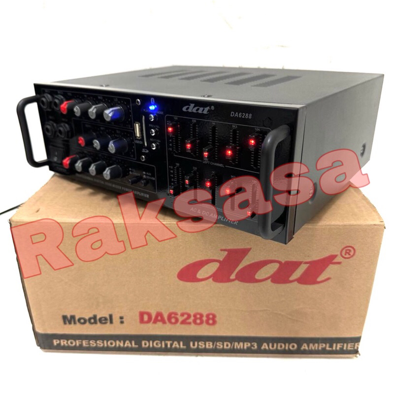 Jual AMPLIFIER DAT DA 6288 AMPLI DAT DA6288 DAT 6288 ORIGINAL USB ...