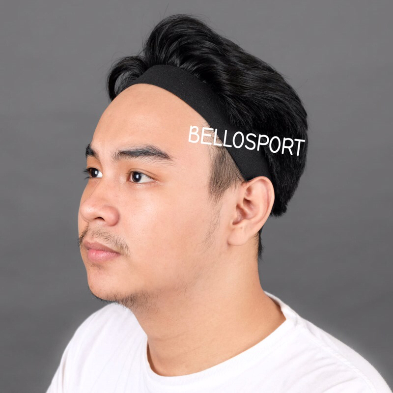 Jual IKAT KEPALA PRIA DAN WANITA POLOS BANDO BANDANA HEADBAND KARET