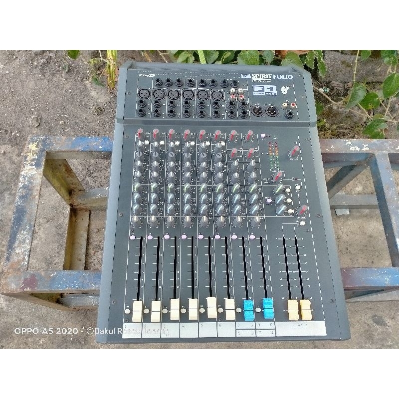 Jual MIXER AUDIO MIXER SOUNDDCRAFT SPIRIT FOLIO F1 ORIGINAL