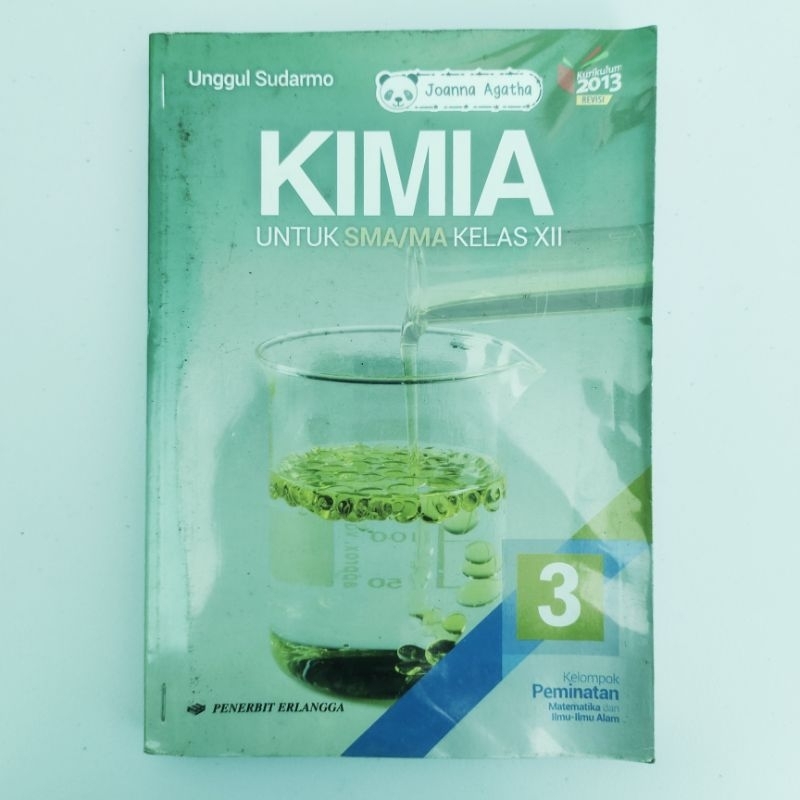 Jual Buku Kimia Untuk SMA/MA Kelas XII Unggul Sudarmo (Kondisi Second ...