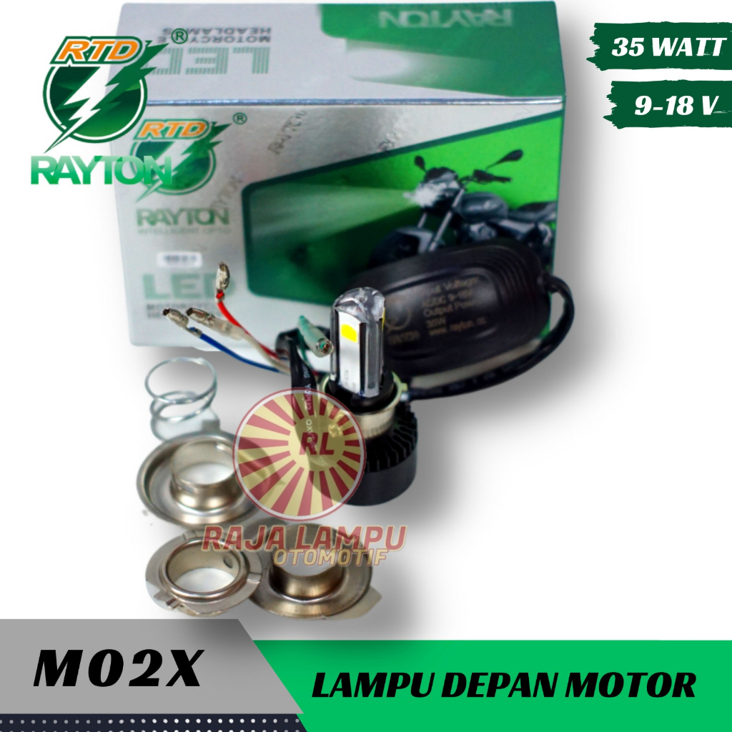 Jual LAMPU MOTOR RTD LED M02X LAMPU 3 SISI HEADLAMP RAYTON M02X ...