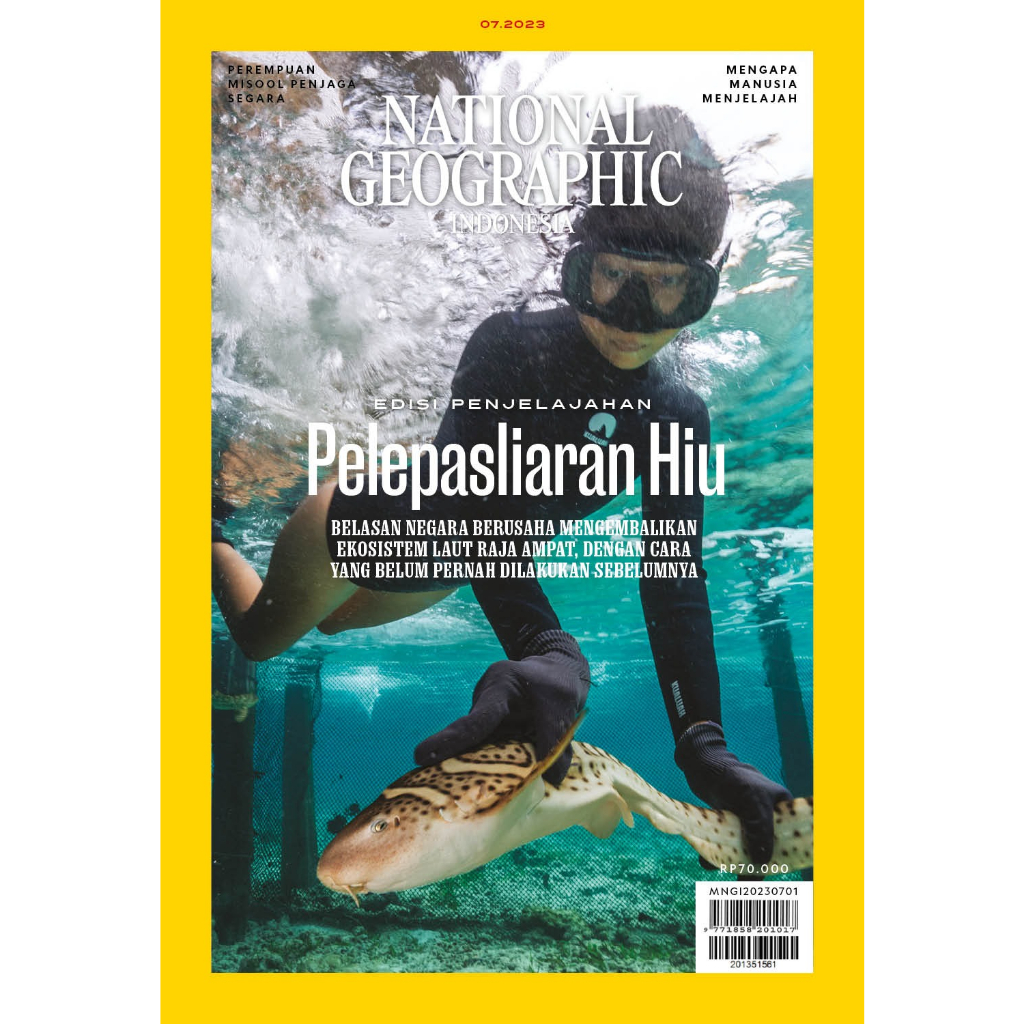 Jual Majalah National Geographic Indonesia Edisi Juli 2023 | Shopee