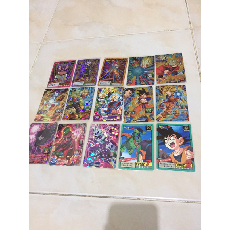 Jual KARTU DRAGON BALL BORONGAN 15 Pcs | Shopee Indonesia