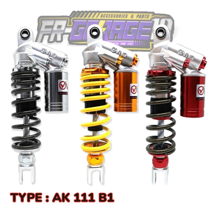 Jual VND Shockbreaker Tabung Atas AK 111 B1 330mm 305mm mio Vario 125