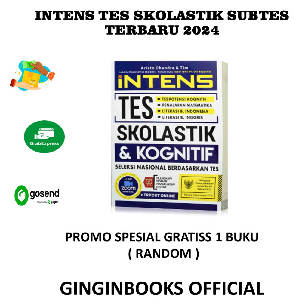 Jual BUKU THE KING TES POTENSI SKOLASTIK 7 SUBTES + BAHASA INGGRIS SNBT ...