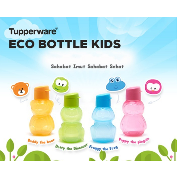 Jual Eco Bottle Kids 350ml / Botol Minum Anak Tupperware Original ...