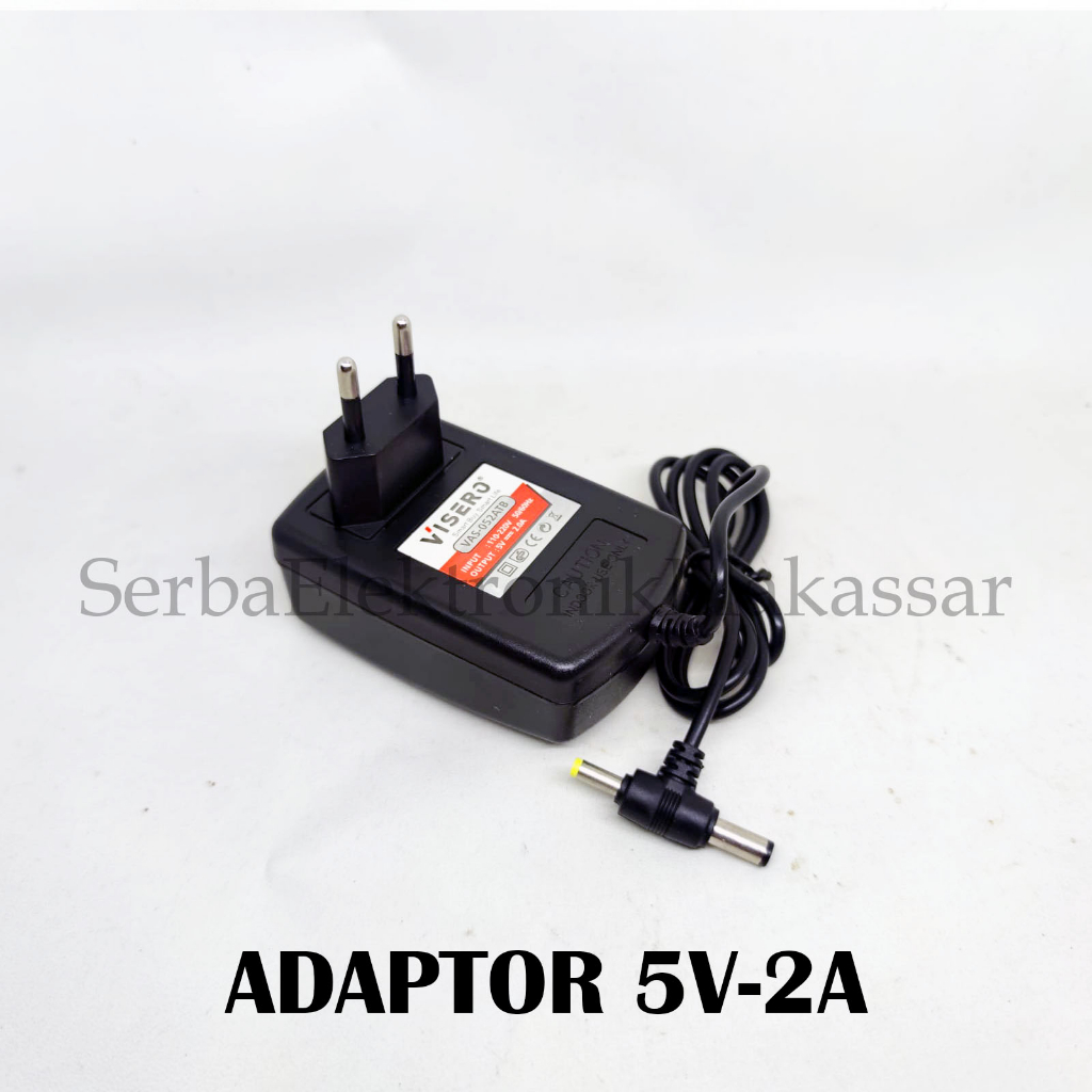Jual Adaptor 5V 2A Jack-T Adaptor 5Volt 2Ampere | Shopee Indonesia