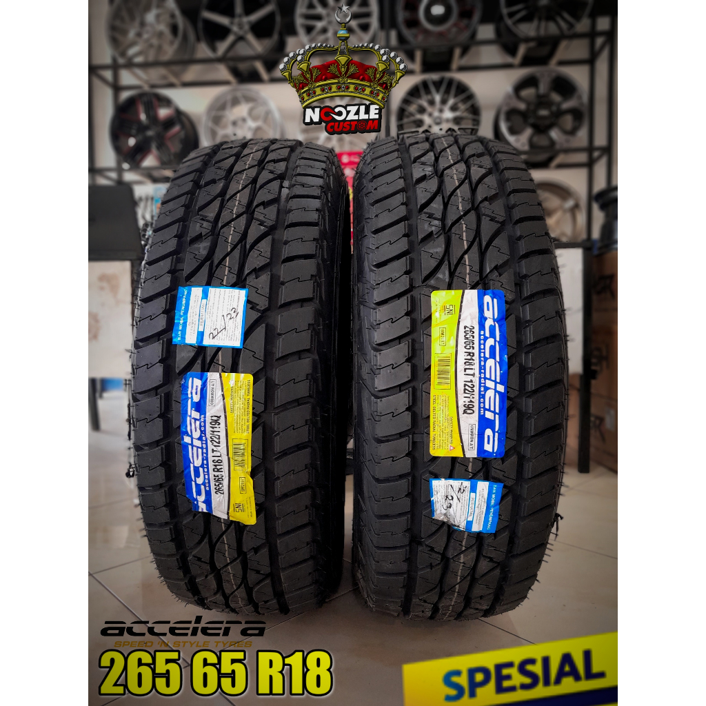 Jual BAN MOBIL FORTUNER PAJERO R18 BAN KASAR 265 65 R18 OMIKRON AT ...