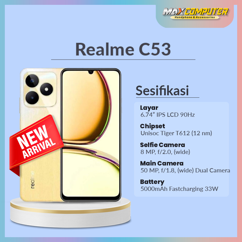 Jual REALME C53 RAM 6/128GB ORIGINAL | Shopee Indonesia