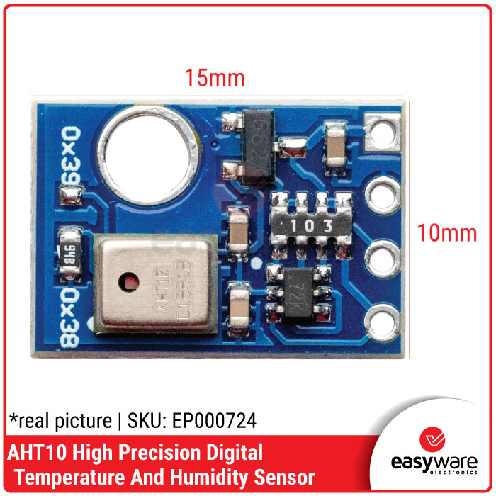 Jual AHT10 AHT-10 HIGH PRECISION TEMPERATURE AND HUMIDITY SENSOR ...