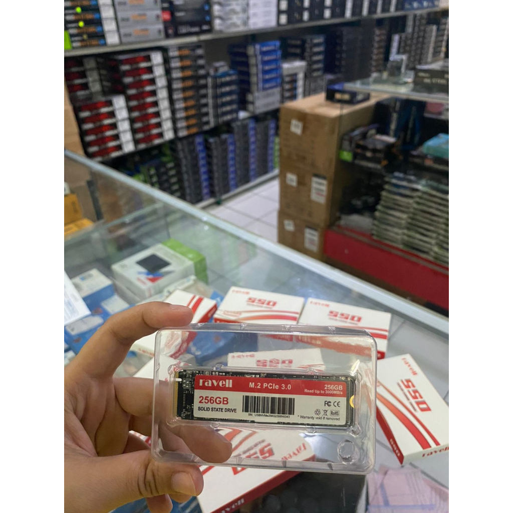 Jual SSD RAVELL 256GB M.2 NVME GARANSI 3 TAHUN | Shopee Indonesia