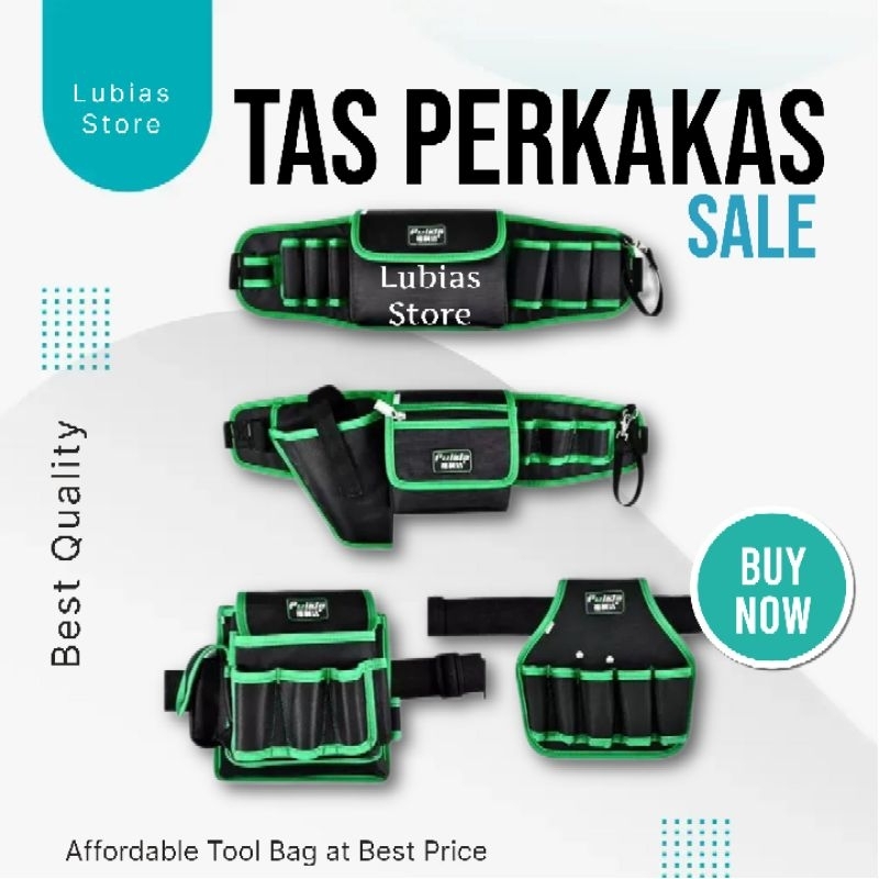 Jual Electrician Bag Tas Sabuk Perkakas Tas Obeng Tang Shopee Indonesia