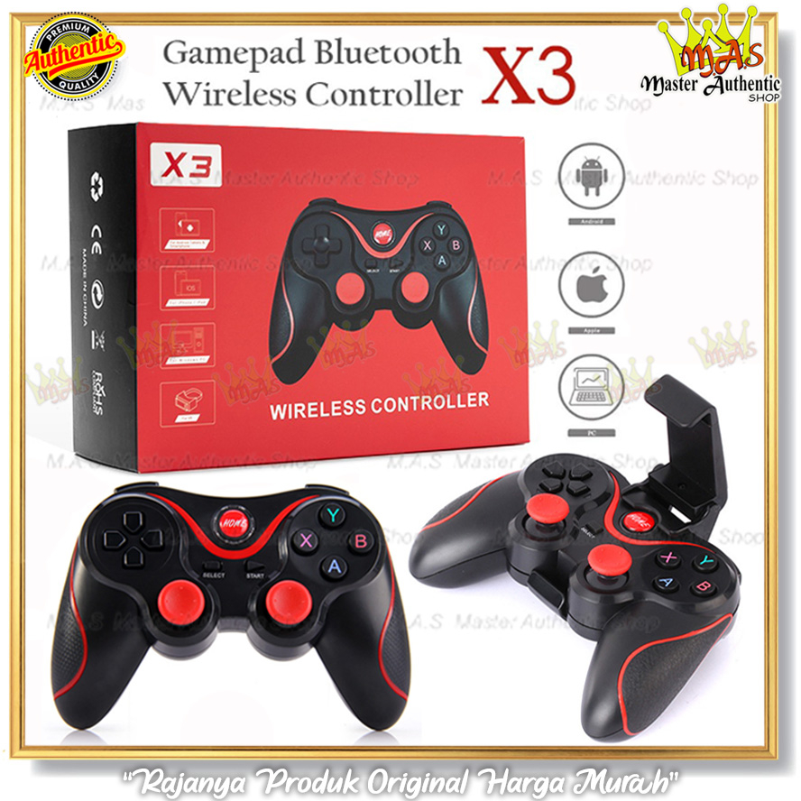 Jual BLUETOOTH GAMEPAD X3 | Shopee Indonesia