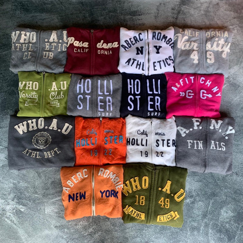 Jual Hoodie Zip Brand Lain Who Aber Uniklo Dan Brand Lainnya Stm Murah ...