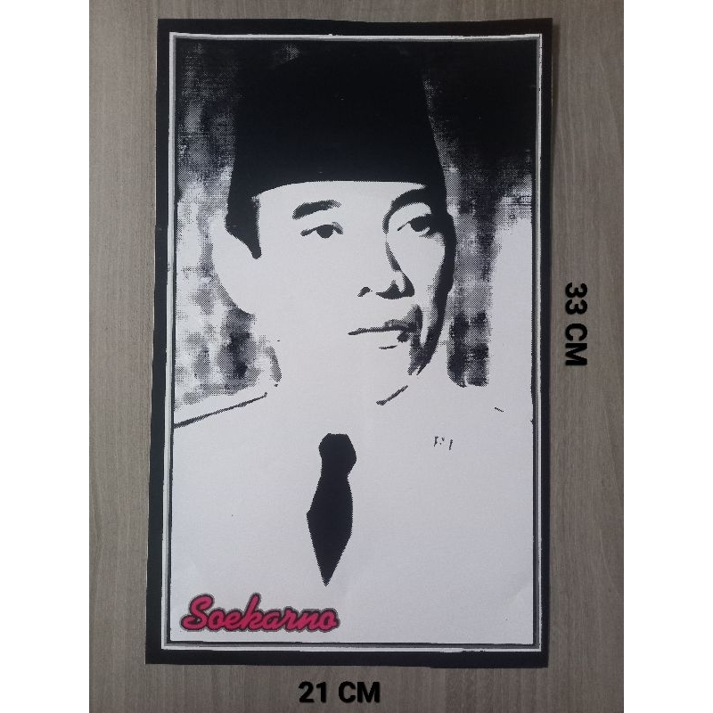 Jual STIKER SOEKARNO VINYL UKURAN BESAR | Shopee Indonesia