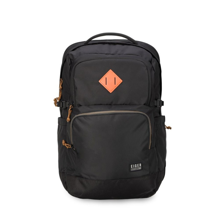 Jual EIGER001 FREIGHTER PACK 28L LAPTOP BACKPACK BLACK ART8510 | Shopee ...