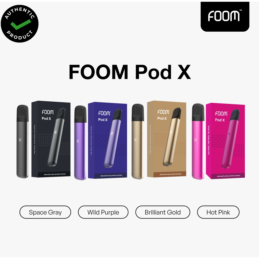 Jual Foom Pod X Starter Kit Device Only Shopee Indonesia