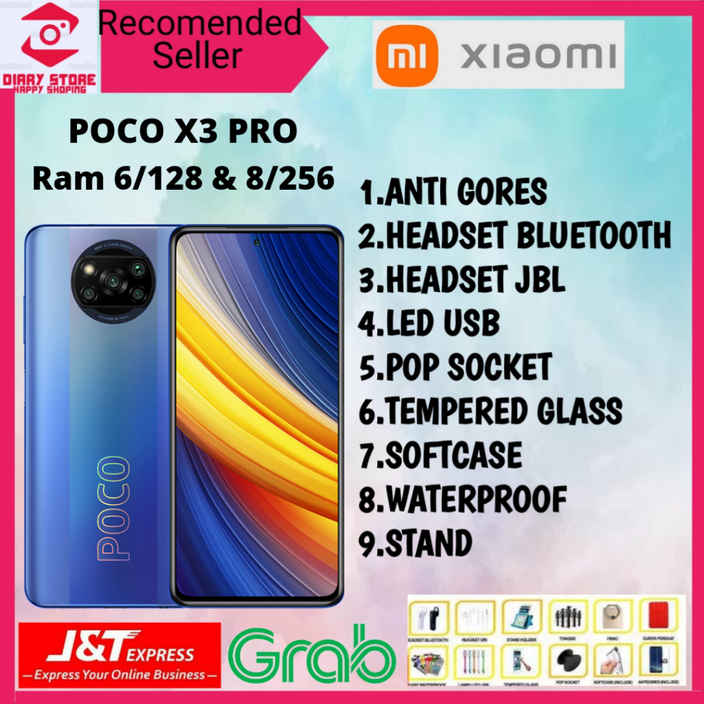 Jual XIAOMI POCO X3 PRO 6/128GB 8/256GB GARANSI RESMI TERMURAH | BANYAK ...