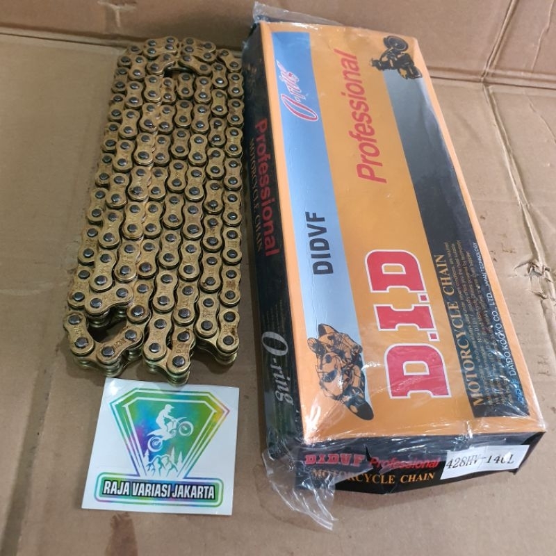 Jual Rantai DID ORing 428HV140L Shopee Indonesia
