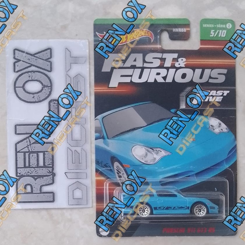 Jual Hot Wheels Fast & Furious 2023 (Series 2) Porsche 911 GT3 RS Biru ...