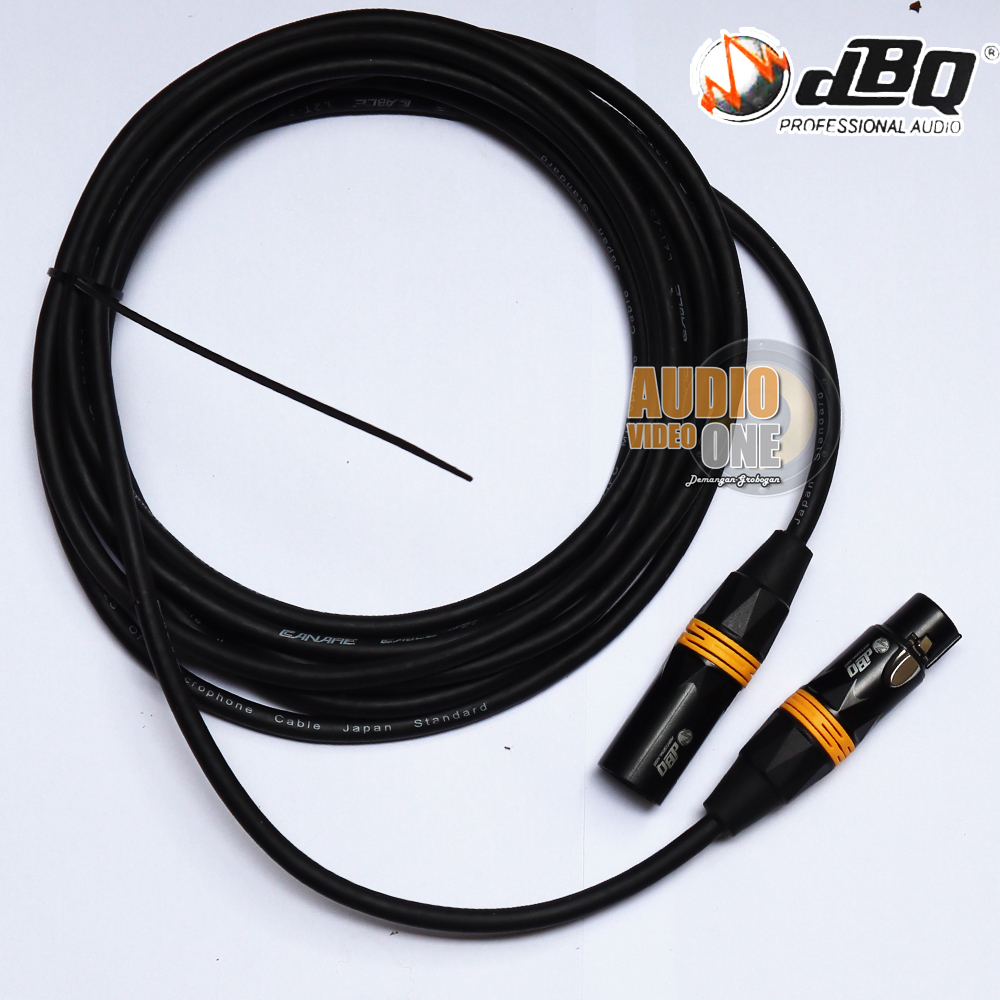 Jual Kabel Mic Canare Jack Xlr Canon Dbq Cowok Cewek Kabel Aksessoris