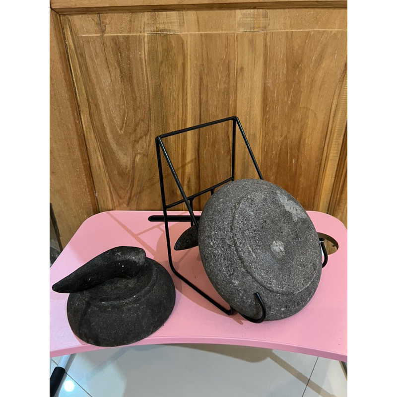 Jual DUDUKAN COBEK / RAK TEMPAT COBEK DAN ULEKAN / LAYAH BAHAN BESI