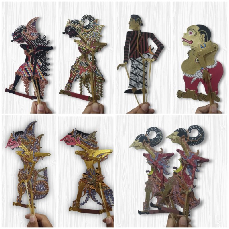 Jual Limited Stok Wayang Kulit Mini 20cm Alusan Stok Terbatas