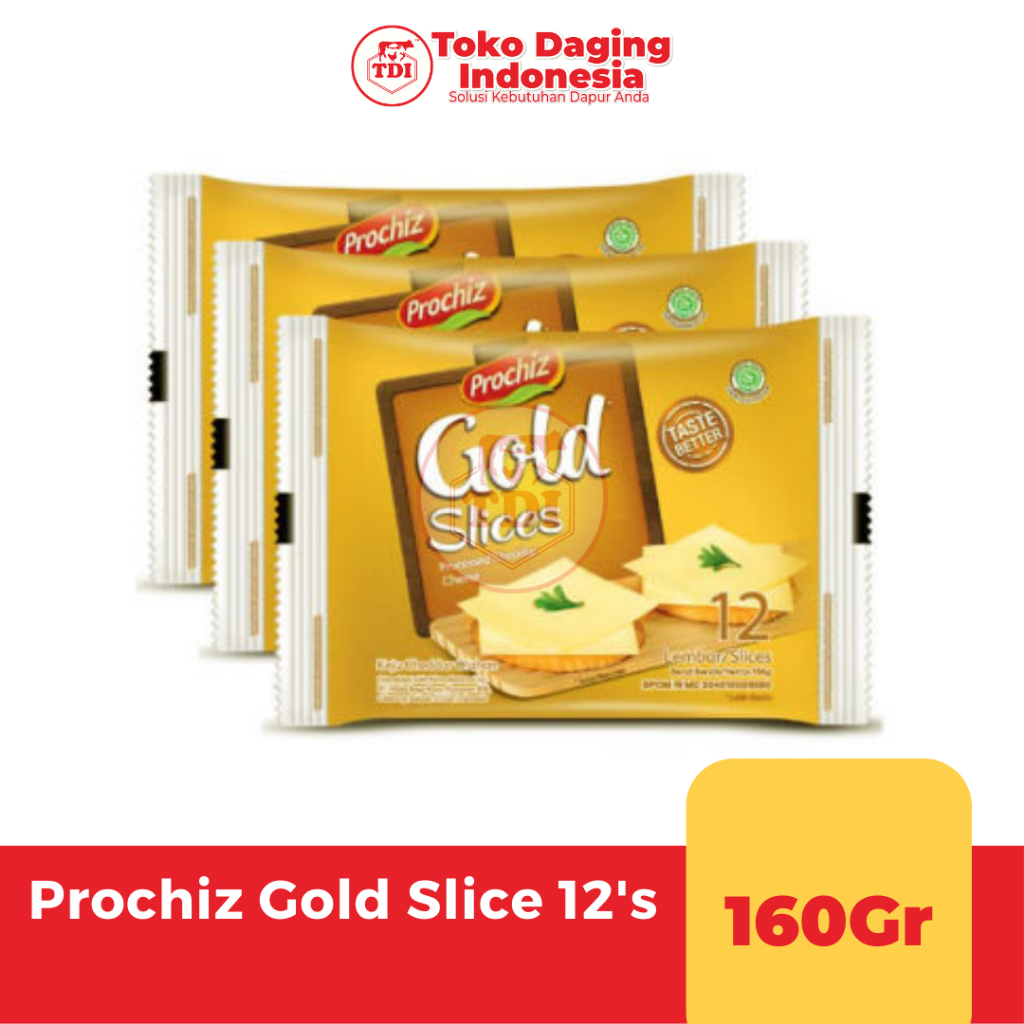 Jual Prochiz Gold Slice 12's | Shopee Indonesia