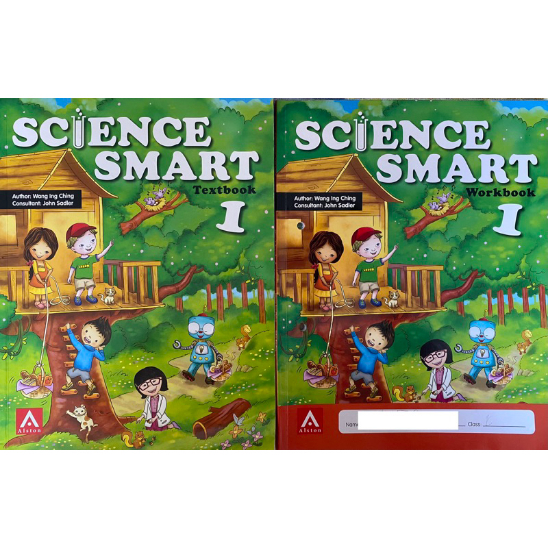 Jual SECONDHAND PAKET ALSTON SCIENCE SMART TEXTBOOK AND WORKBOOK 1 ...