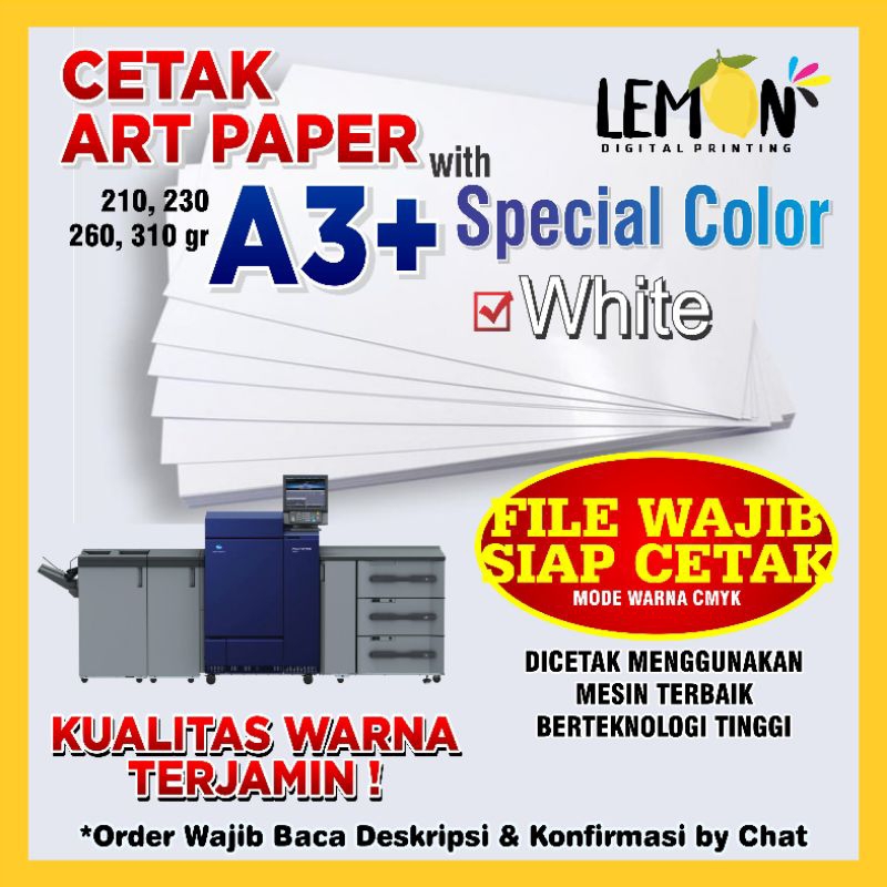 Jual Cetak Art Paper A3+(32*48) Shopee Indonesia