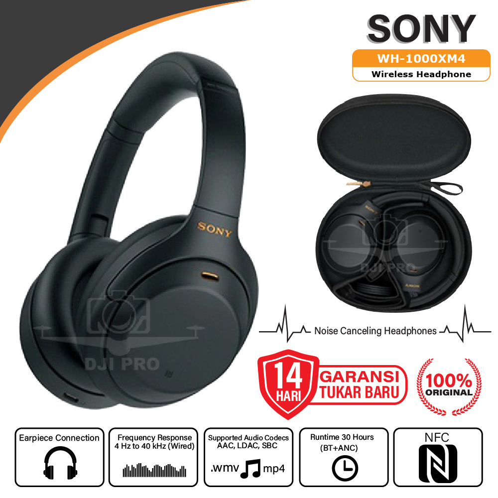 Jual Sony WH-1000XM4 Wireless Headphone WH1000XM4 WH1000 XM4 WH-1000 ...