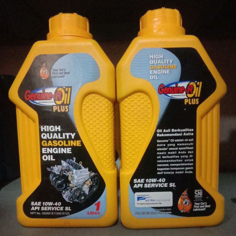 Jual Astra genuine oil sae 10w40 api sl original 100% | Shopee Indonesia