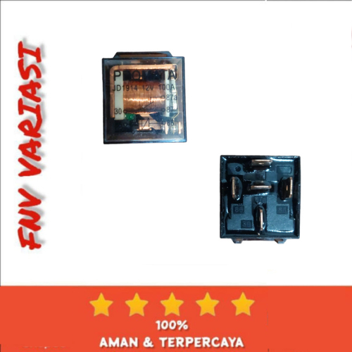 Jual Relay Klakson /Relay Transparan Kaki5 12V 24V 100A Shopee Indonesia