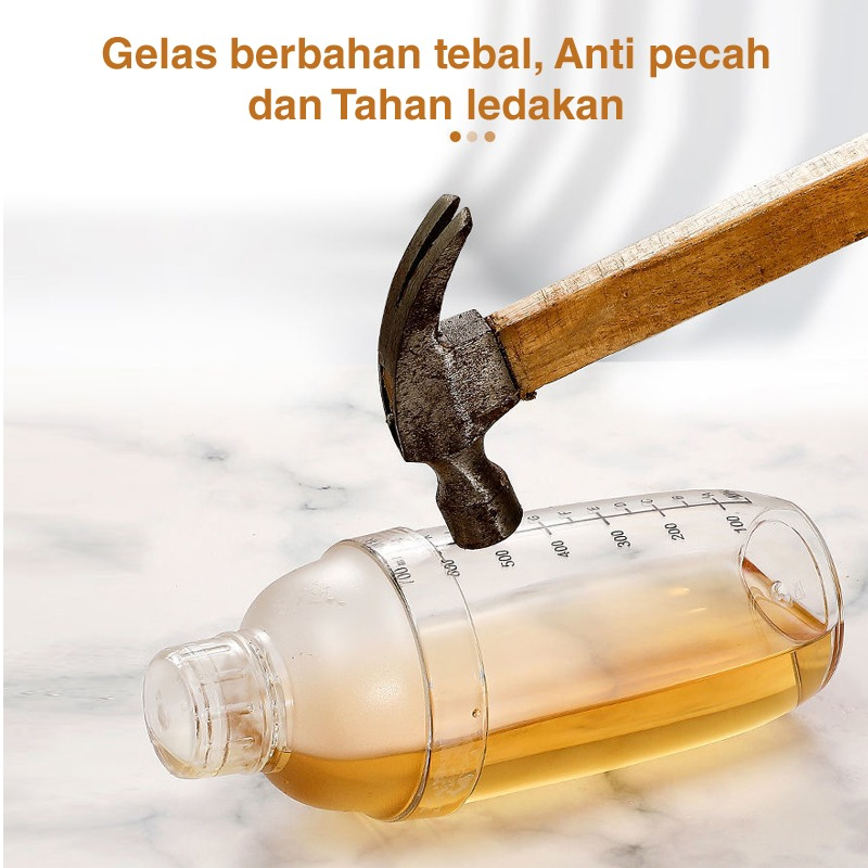 Jual BKL - Shaker cocktail bartender | botol shaker cocktail plastik ...