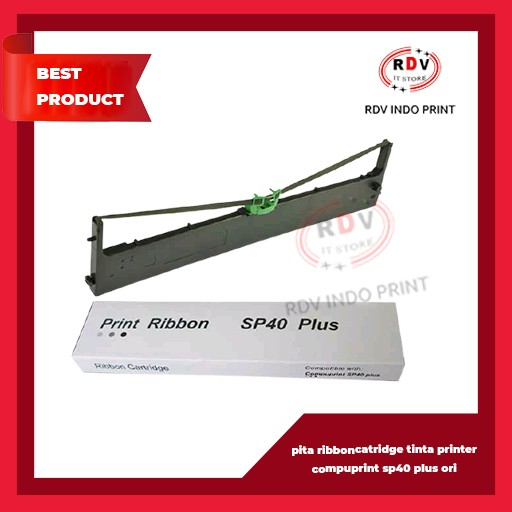 Jual Ribbon Cartridge/Pita/ Printer Compuprint SP40 Plus Original ...