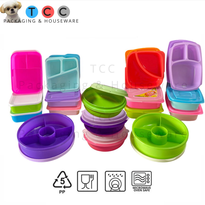 Jual Kotak Bekal PALUGADA - Lunch box Sekat Plastik Tempat Makan Anak ...