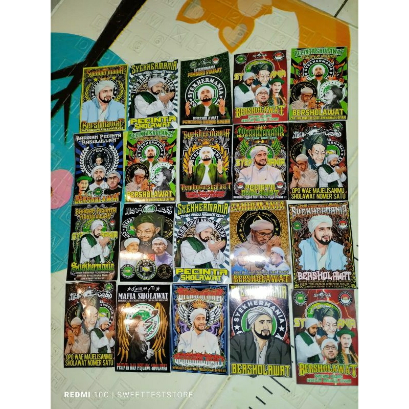 Jual @1000, STICKER MAJELISAN, STICKER HABIB, STICKER SHOLAWATAN ...