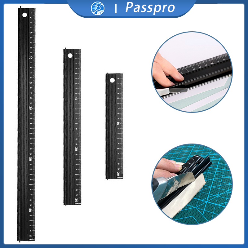 Sourcing Map 4pcs Geometry Tool Set Math Ruler 15cm Metric Measure Metal Aluminum Alloy