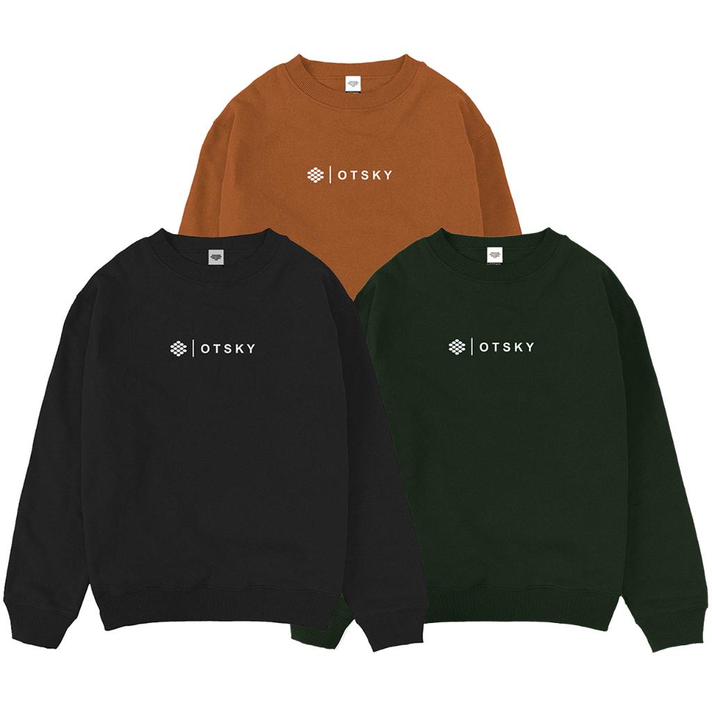 Jual Otsky Crewneck Font Logo Best Premium | Shopee Indonesia