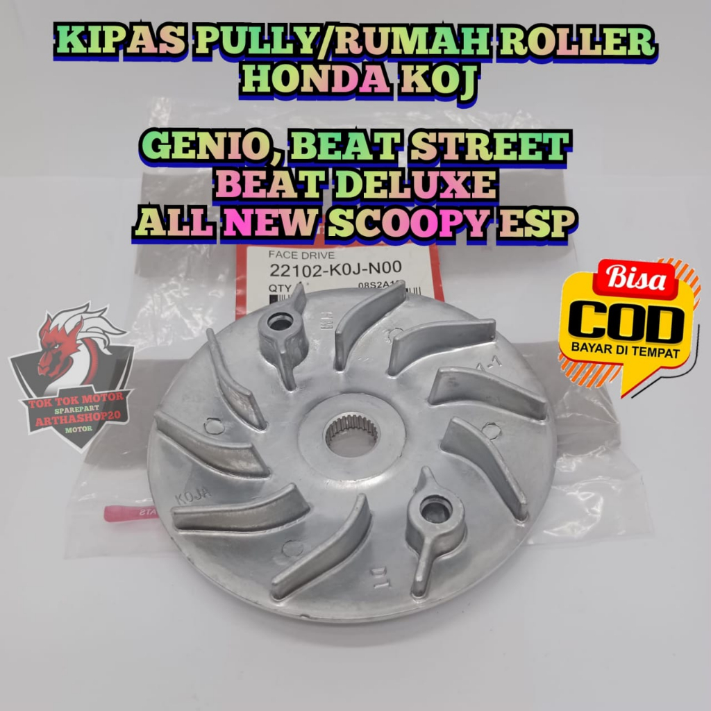 Jual Kipas Pully Puli Puly Kualitas Asli Original Honda Ahm Koj Beat Street Beat Deluxe