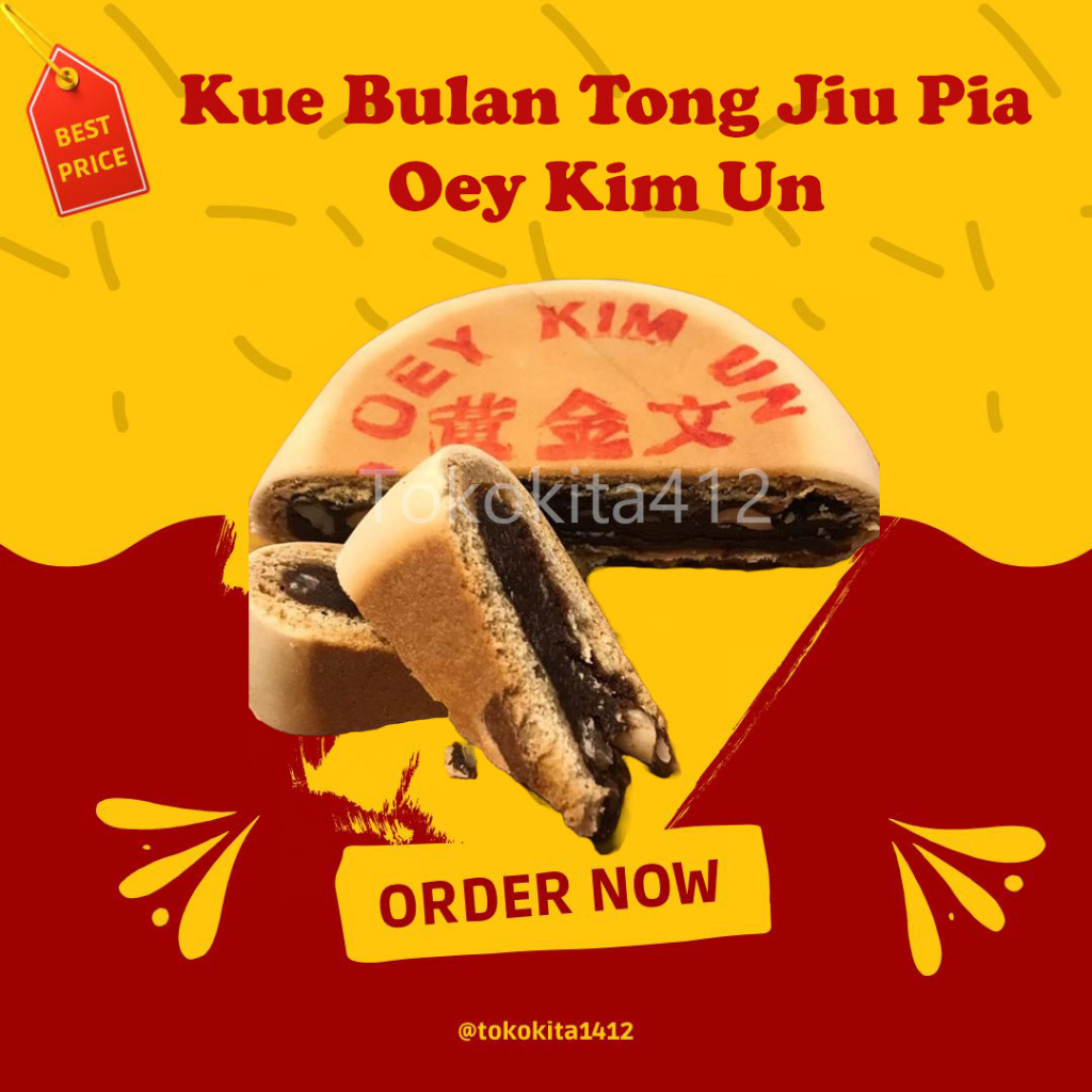 Jual Kue Bulan Oey Kim Un Mooncake Halal Tong Jiu Pia Kue Roda Halal