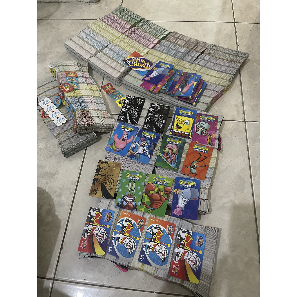 Jual PROMO! [READY] Tiket Funworld Kartu Funworld, Kartu Karakter ...