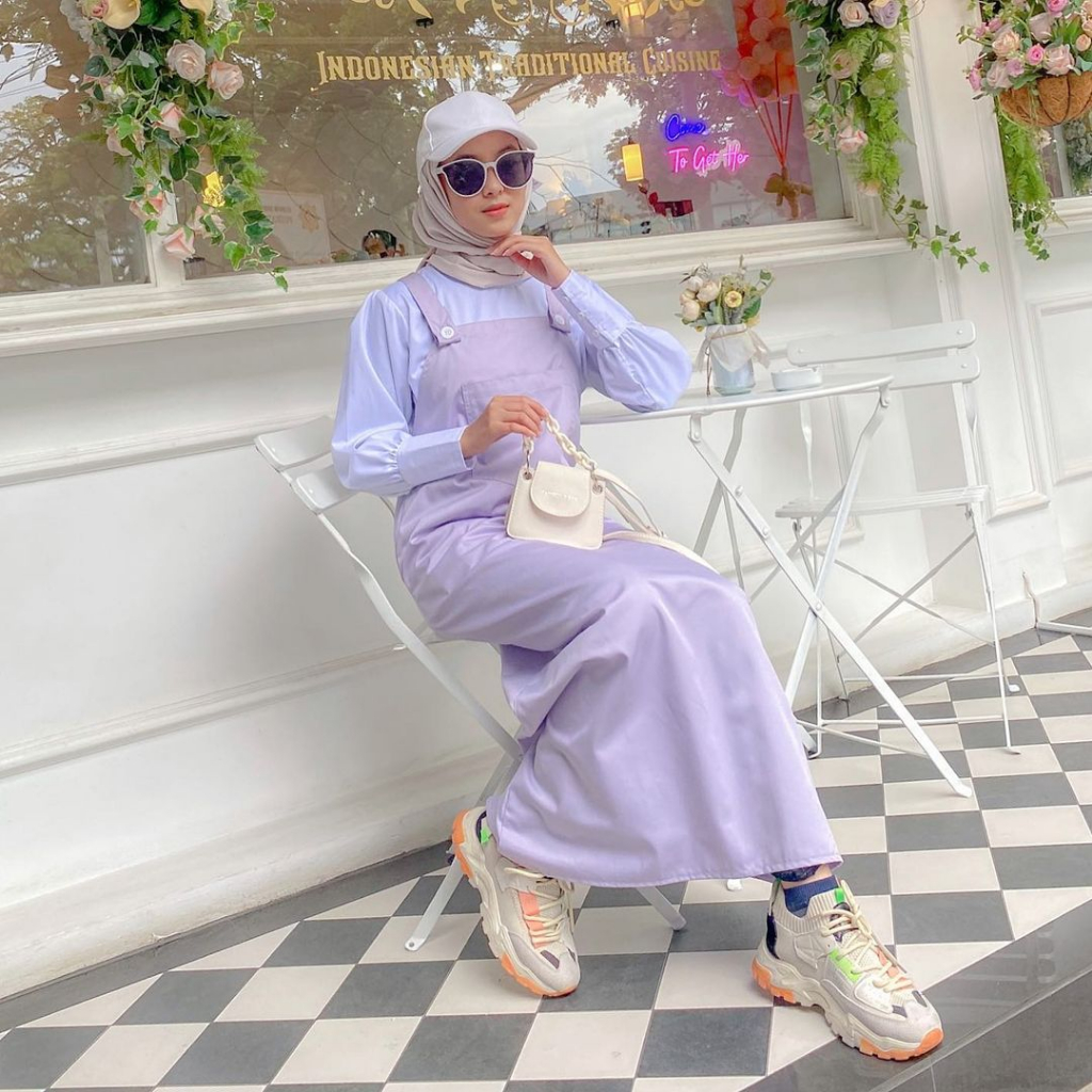 Jual ROSE- ONE SET ANYA TERBARU / SETELAN OVERALL ANYA / ANYA OVERALL ...