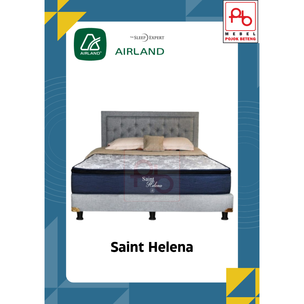 Jual Matras Springbed Airland Saint Helena 90 100 120 140 160 180 200 ...