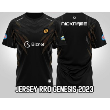 Jual Jersey Rrq Genesis Valorant Terbaru Shopee Indonesia