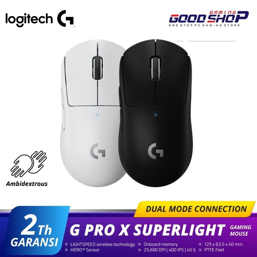 Jual Logitech G Pro X Superlight Wireless Gaming Mouse Shopee