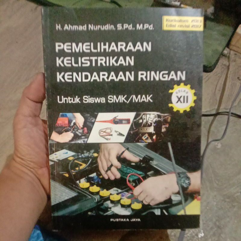 Jual Buku Paket Pemeliharaan Kelistrikan Kendaraan Ringan SMK Kelas X ...